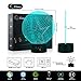 Elstey Sport Basketball 3D LED Night Light, Touch Switch Table Desk Lamp 7 Colour Gifts
