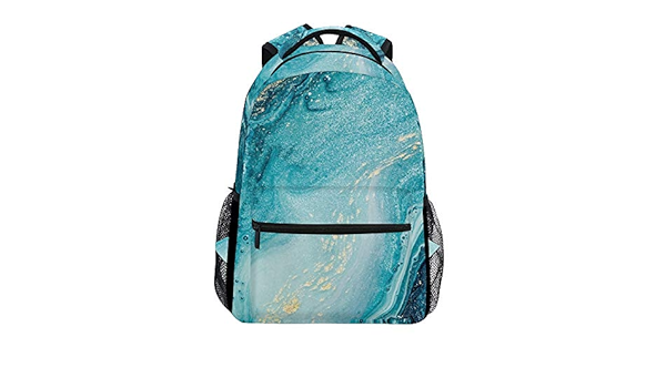 blue marble backpack