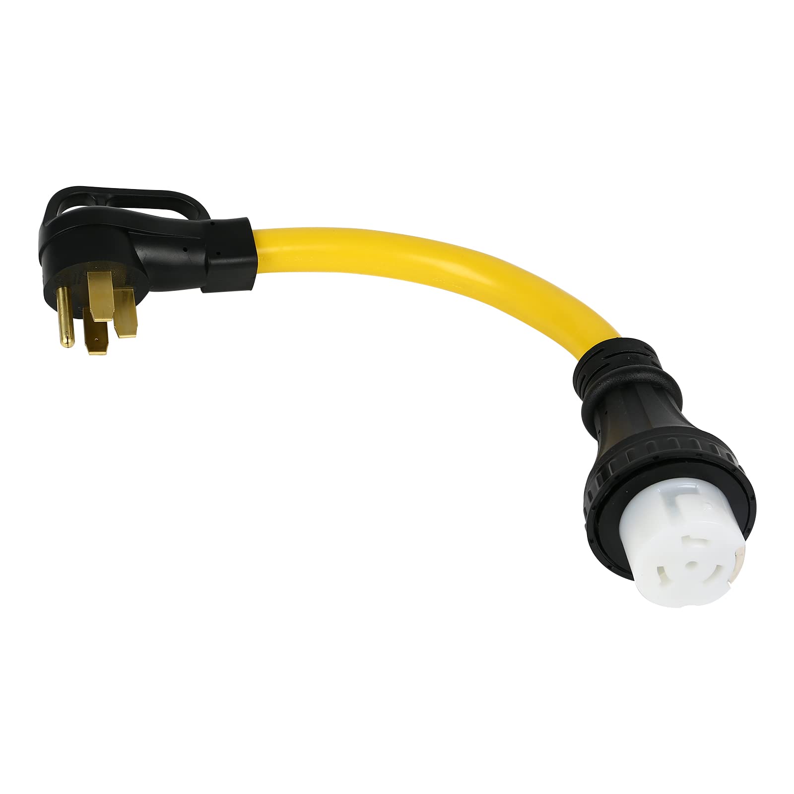 Photo 1 of 1.5FT NEMA 14-50P to SS2-50R RV Power Extension Cord, HDWS 50 Amp 14-50P Male Plug to SS2-50R Twist Locking Female Receptacle, for RV Camper Motorhome Generator