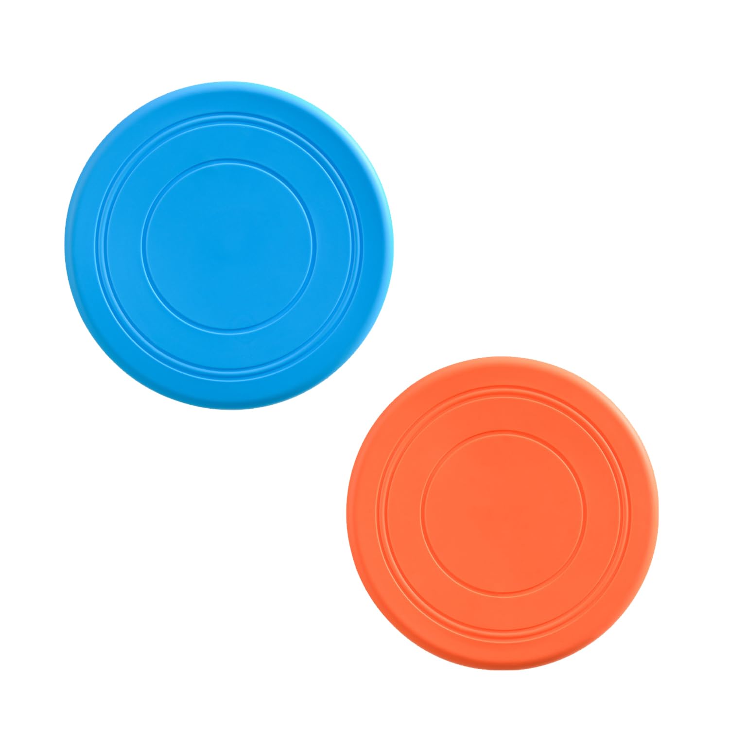 HAICN 2Pcs Flying Disks Quality Flying Saucers Flying Saucer Sport Yard Disc Toy Outdoor Sports Games Discs for Park Backyard Beach