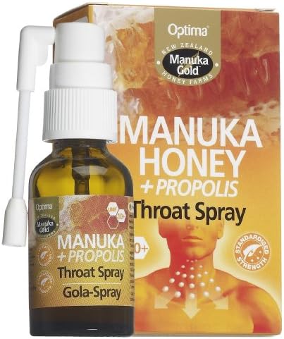 Manuka Honey & Propolis Throat Spray: Amazon.co.uk: Health  