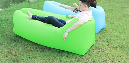 Kangsanli Fast Inflatable Camping Sleep Bed Air Sofa Beach Bed