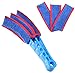 Microfiber Blind Cleaner Shutters Window Blind Vertical Blinds Air Conditioner Blinds Blue(2*Microfiber Cloth)