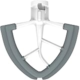 Leixe 4.5/5 Quart Flex Edge Beater for KitchenAid Tilt-Head Stand Mixer,All-Metal Die Cast Blade with Both-Sides Flexible Sil