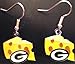 Green Bay Packers NFL Cheese Head Dangle Earrings