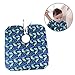 Salon Waterproof Hair Cut Hairdressing Barbers Cape Gown Sea Fish Patterned Barber Styling Cloak for, Blue, Medium
