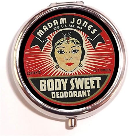 Madam Jones Vintage Advertisement Pill Box Pill Case Medicine Organizer