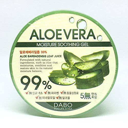DABO Aloevera Moisture Soothing Gel - 99% Aloe Barbadensis Leaf Juice