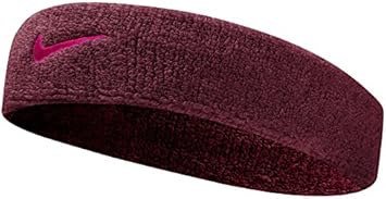 Amazon ナイキ Nike スウッシュ ヘッドバンド Bn1003 659 ディープガーネットフクシャフォース Nike ナイキ アウトドアウェア