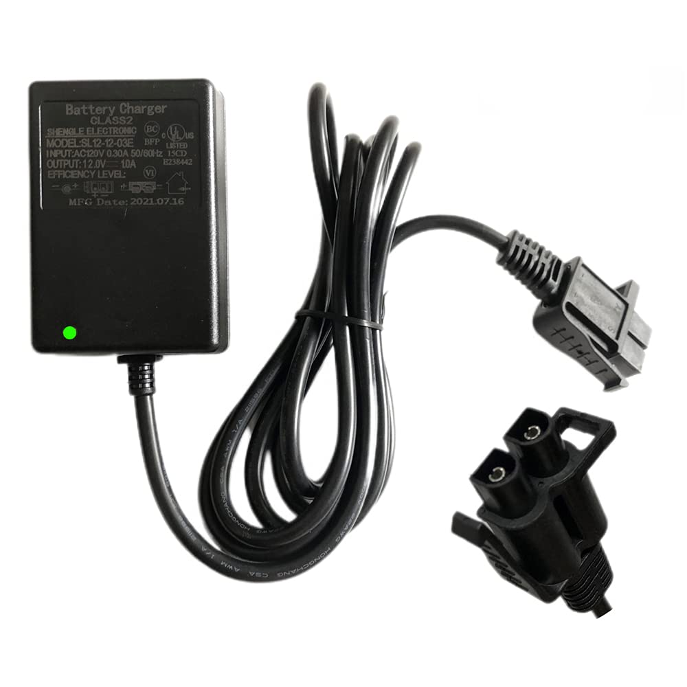 Photo 1 of 12 Volt Battery Charger for Kids Powered Ride On Car, 12V Charger for Motion Trendz Megatredz Yamaha Raptor 700R ATV Toyota FJ Cruiser Children Electric Ride-On B Plug Power Supply Adapter