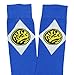 Mighty Morphin Power Rangers Mens Crew Socks (Blue)