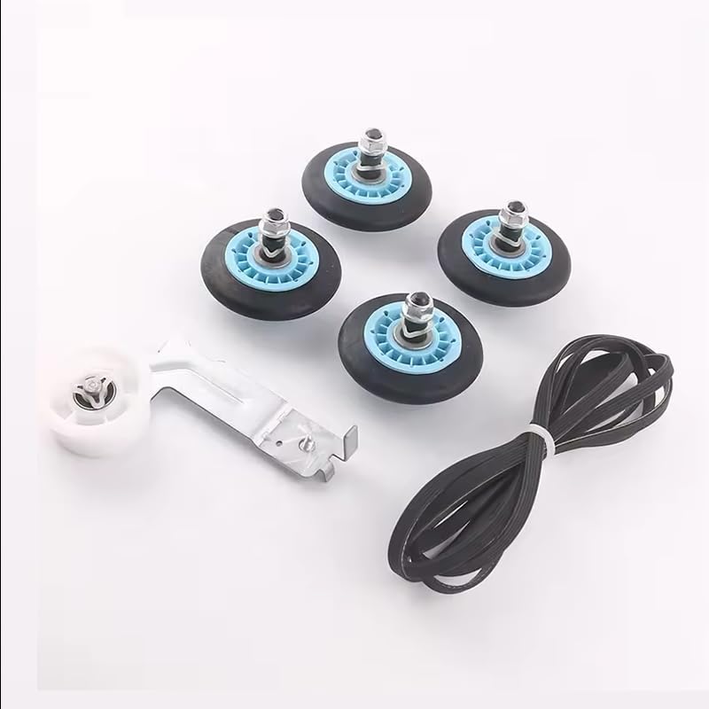 Samsung Dryer Roller Pulley Belt Repair Kit - Fixes DV45K6200EW, DV45K6500EV, DV40J3000GW & More
