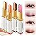 Double Color Eyeshadow Stick Stereo Gradien Shimmer Color Eye Shadow Cream Pen Eye Makeup Palette Cosmetics By Shouhengda
