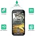 [2-Pack] Kyocera DuraForce PRO Screen Protector, Dmax Armor [Tempered Glass] 0.3mm 9H Hardness, Anti-Scratch, Anti-Fingerprint, Bubble Free, Ultra-clear
