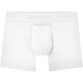 Tommy John Men's Trunk 4” Underwear, Second Skin Boxers with Supportive Contour Pouch, Soft, Breathable Stretch Fabric Boxers