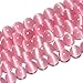 SHG Store 6mm Round Pink Cat Eye Beads Strand 15 Inch Jewelry Handmade DIY Beads