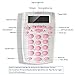 AGPtek Call Center Dialpad Headset White Telephone with Tone Dial Key Pad & REDIAL