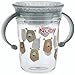 Nuby Tritan No Spill 2 Handle 360 Degree Printed Wonder Cup, Prints May Vary, 1pk