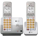 AT&amp;T EL51203 DECT 6.0 Phone with Caller ID/Call Waiting, 2 Cordless Handsets, Silver (Certified Refurbished)