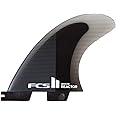 FCS 2 Reactor Fin Set - High-Performance Tri-Fin Set for Speed & Control, Medium Size, Ideal for Powerful Turns & Fast Surfing