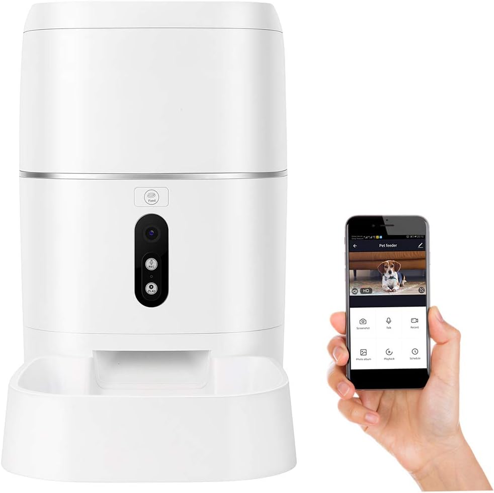 electronic dog feeder with timer