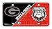 Rico Industries NCAA Georgia Bulldogs Metal License Plate Tag , 6 x 11.5-inches
