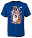 NBA All-Star Youth Fired Up Graphic Tee Shirt, Size Large (14/16), Royal, Stephen Curry