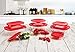 OCUISINE Cook & Store Container Round 0,35 litros red