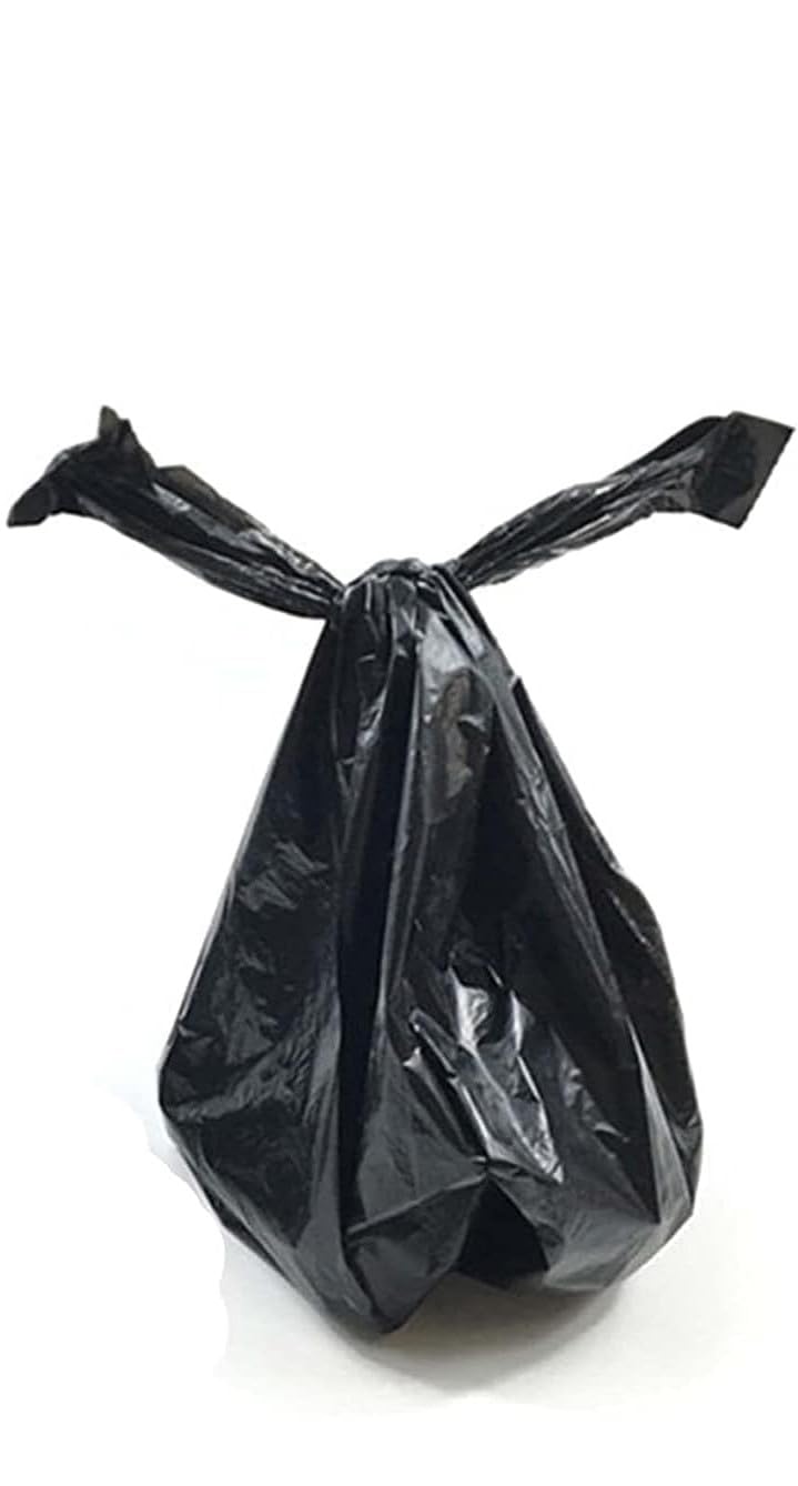 100 LARGE VERY STRONG DOGGY POO BAGS WITH TIE HANDLES for DOG CAT PUPPY POO WASTE EASY TIE BAGS SCOOPER POOP DISPOSAL FOR HOUSE TRAINGIN