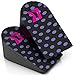 LiftKits Women's 1.25 inch Shoe Lift Inserts, Black/Pink, Medium/6-12 M US,