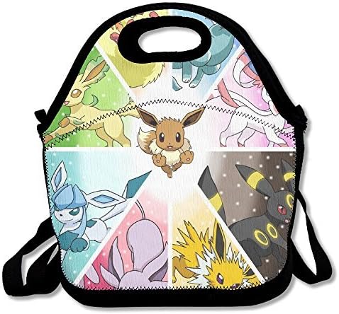 NNHAHA Pokemon Go Lunch Bag Tote Handbag Lunch Boxes
