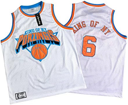 Men's King of NY Porzingis Jersey Limited Edition (Large)