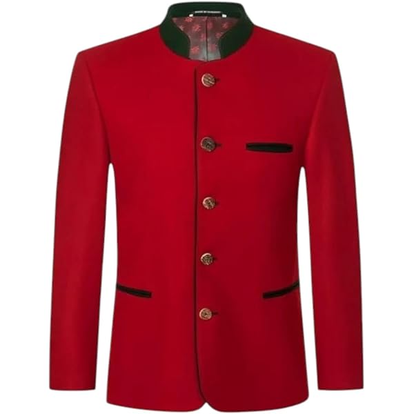 Amazon.com: German Bavarian Jacket Austrian Traditional