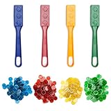 Magnetic Bingo Wand with 100 Metallic Bingo Chips by Royal Bingo Supplies