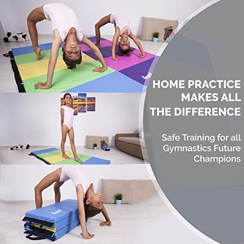 Hazli Gymnastic Mat (Blue) - Thumbnail 6