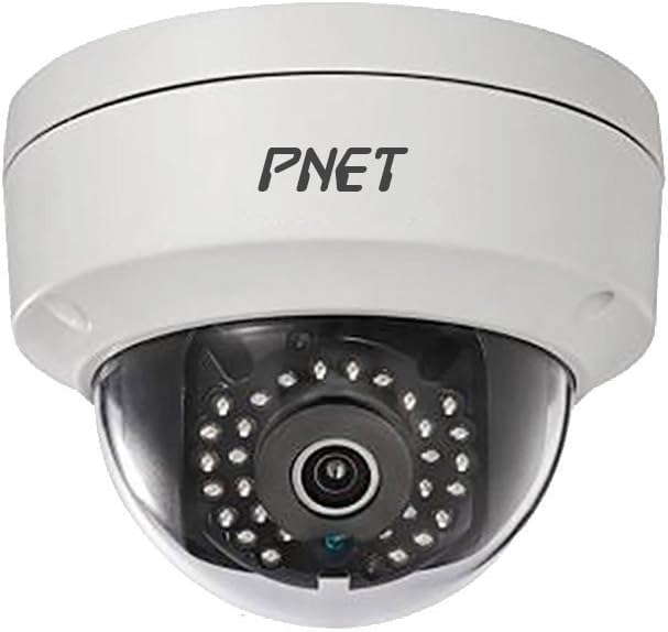 Pnet 4 Megapixel IP Security Camera PN-DS401 4mm Vandal Proof Dome IR Camera RTSP ONVIF SD card slot and Audio terminals OEM DS-2CD2142FWD-IS