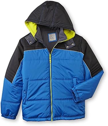 Canyon River Blues Husky Boy's Hooded Bubble Jacket, H-14/16