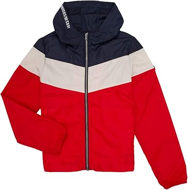 Ikks Junior Coupe Vent Capuche Blanc Navy Veste Impermeable Rouge Rouge Moyen 36 5 Ans Taille Fabricant 5a Garcon Amazon Fr Vetements Et Accessoires