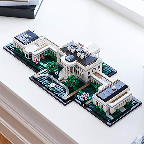 LEGO 21054 Architecture Das Weiße Haus, Modellbausatz für Erwachsene, Set zum Stressabbau, tolle Zimmer oder Büro-Deko, Geschenkidee für Männer und Frauen – Bild 3