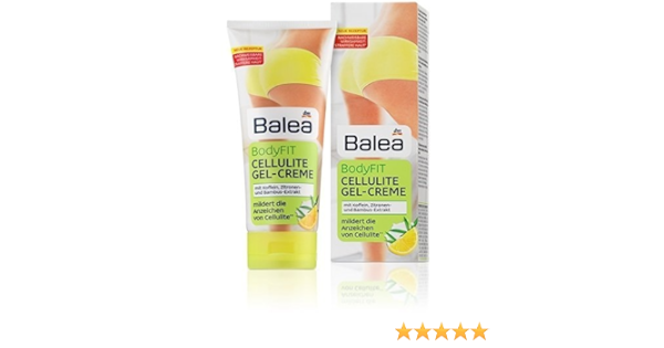 balea cellulite gel cream