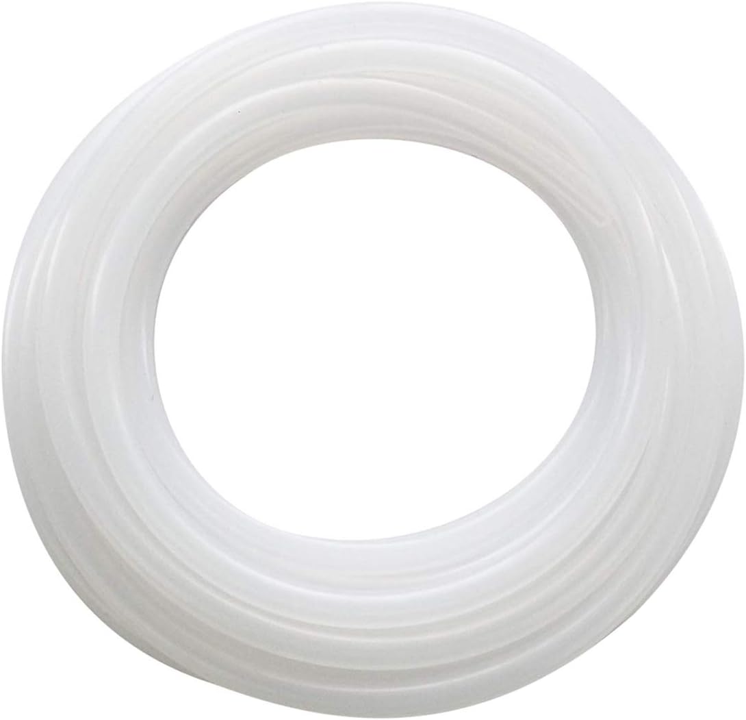 NANSH Silicon Tubing Food Grade High Temp Pure Silicone Hose for Home Brewing,Beer Line, Kegerator,Aquaponics,Air Hose,Drinking Water Pump (5/16