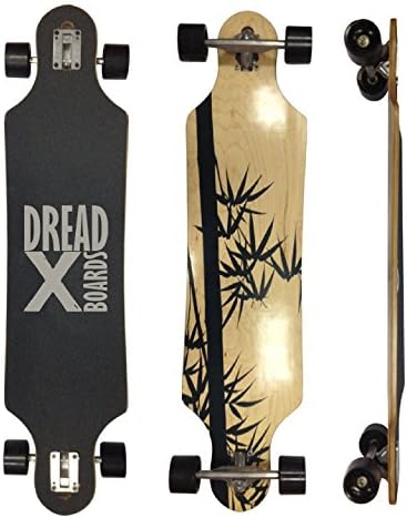 DreadXBoards Canadian Maple Longboards (bambooleaves dropthrough 41")