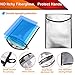 Fireproof Bag, Sungwoo Fireproof Waterproof Pouch for Document Cash Money Passport Bank File and Valuables - Two Sided Aluminum Foil Coated (13'' x 10'')