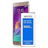 Galaxy Note 4 Battery, Wavypo 3600mAh Replacement Battery for Samsung Galaxy Note 4 [N910,N910A(AT&T),N910T(T-Mobile),N910(Verizon),N910P(Sprint)] Note 4 Spare Battery [24 Month Warranty]