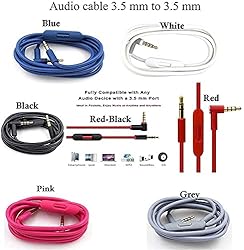 EARLA TEC Replacement Audio Cable Cord Wire with in