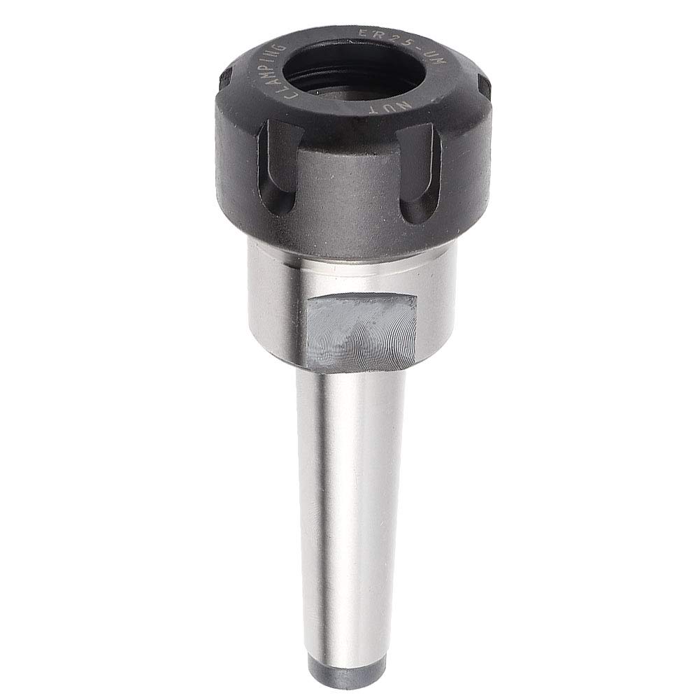ER25 MT2 M10 Taper Collet Chuck Holder Face Milling Arbor Adapter CNC Milling Tools Suitable for Milling Machine, Drilling Machine, Lathe, Small Machine Tools.