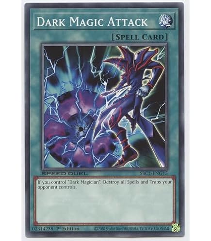 YuGiOh : LDK2-ENS04 Limited Ed Dark Burning Attack Secret Rare Card