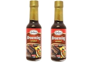 Browning Caramel Sauce 2-Pack (2 x 142 mL / 2 x 4.8 fl oz) – For Baking & Cooking – Caribbean-Style Browning for Stews, Sauce