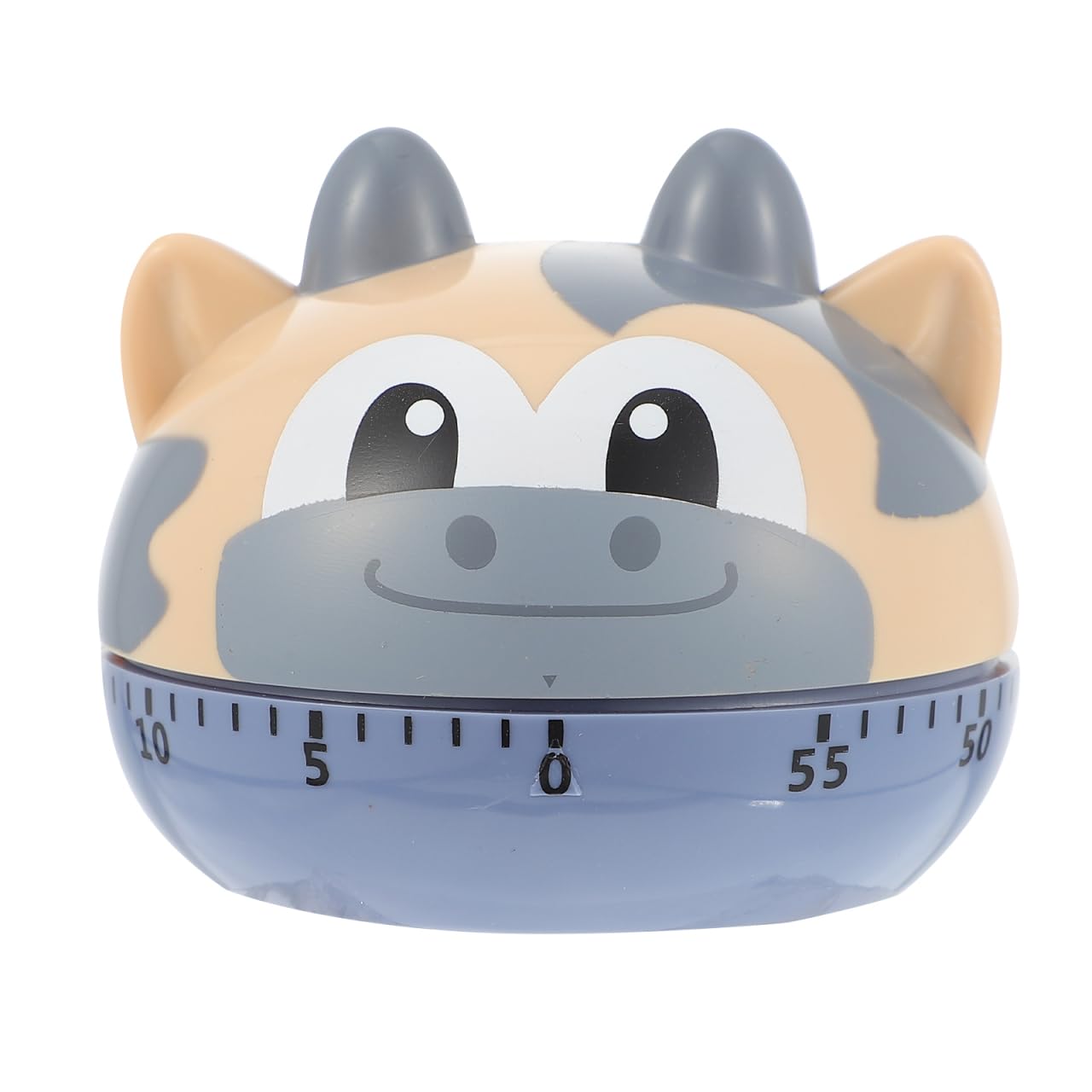 Ciieeo Mechanical Kitchen Timer 60-Minute Cartoon Calf Countdown Timer for Cooking Baking Home Food Preparation with Visual Alarm