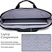 Brinch 17.3 Inch Multi-Functional Suit Fabric Portable Laptop Sleeve Case Bag for Laptop, Tablet, MacBook, Notebook - Black